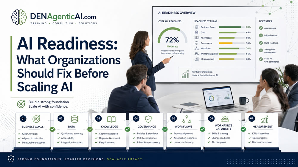 Read more about the article AI Readiness: What Organizations Should Fix Before Scaling AI
